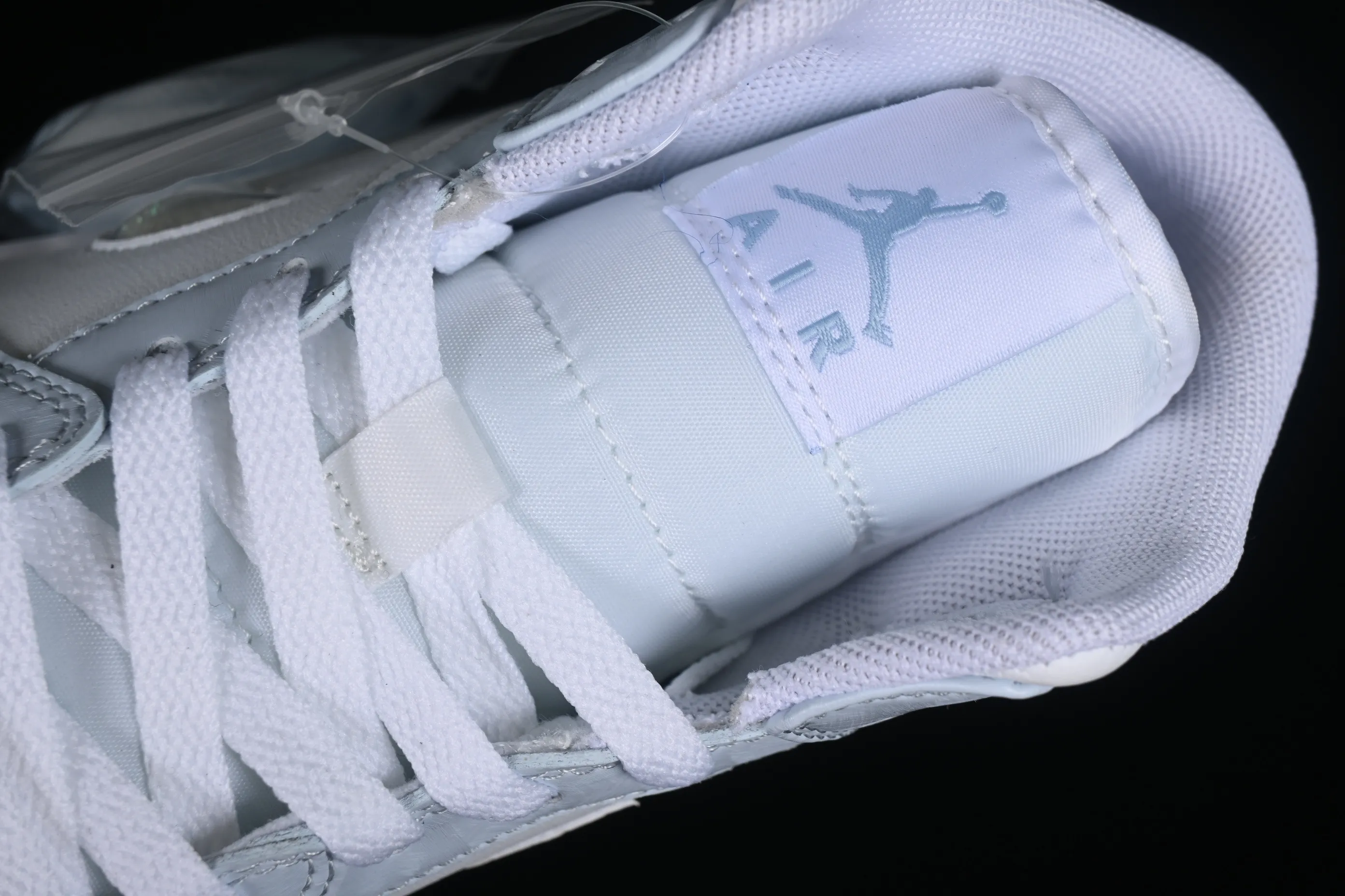 All categories Air Jordan Jordan series basketball shoes Air Jordan 1 Mid Z version Air Jordan 1 Mid GS "Glitter Swoosh" AJ1 Joe 1 ice blue crystal Zhongbang basketball shoes FQ9117-400